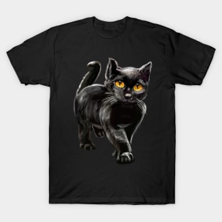 Cat Theme The top 10 best Black Cat themed gifts for women, men and children T-Shirt